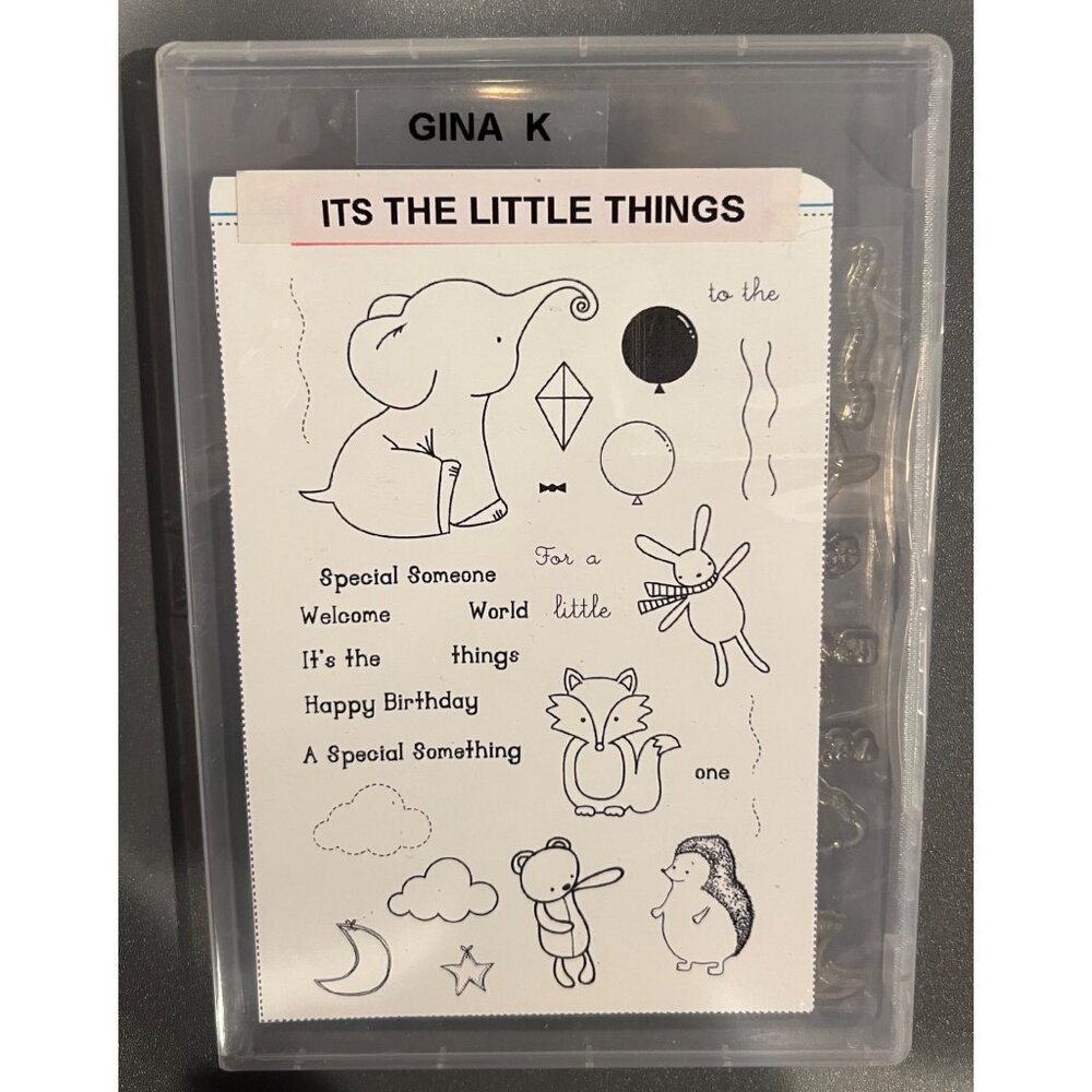 Gina K. Designs Photopolymer Stamps ‘It’s The Little Things’ In Hard Case Babies
